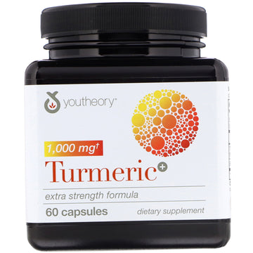 Youtheory, Turmeric, Extra Strength Formula, 500 Mg, Capsules