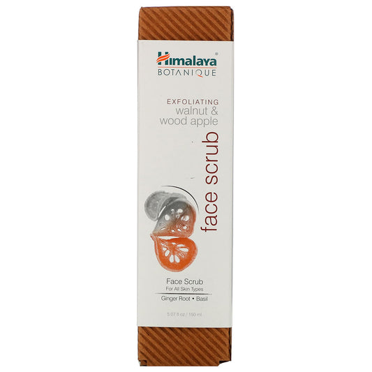 Himalaya, Botanique, Exfoliating Walnut & Wood Apple Face Scrub (150 ml)