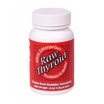Raw Thyroid 90 Tab By Ultra Glandulars