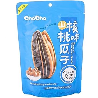 Chacha Sunflower Roasted And Salted Seeds 160G X 6 Bags … (Chinese Pecan Flavor)