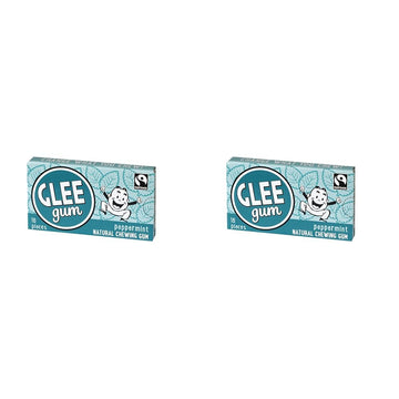 Glee Gum Peppermint Gum - 16 Count (Pack Of 2)
