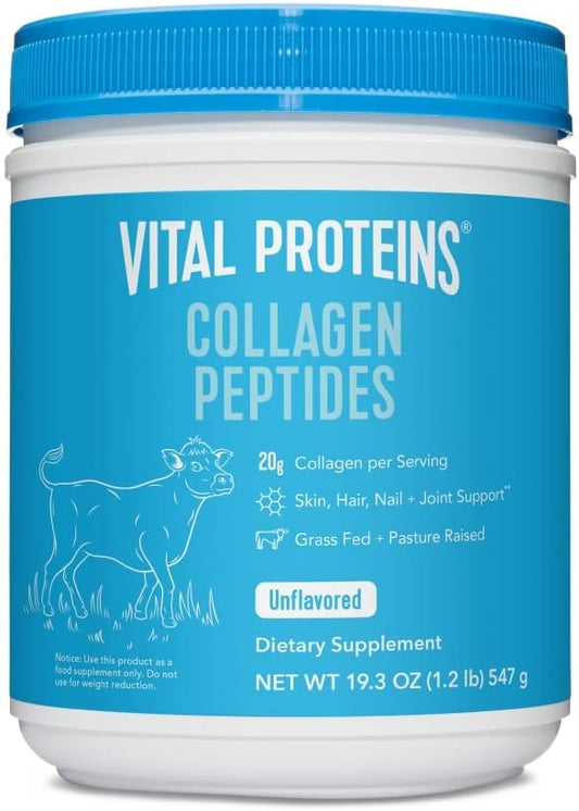 Vital Proteins Collagen Peptides Powder Unflavored 19.3 Oz +