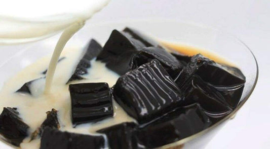 05 Package-50G/Pack - Bot Suong Sao Den 3K- Made In Viet Nam - Crisp Jelly Powder