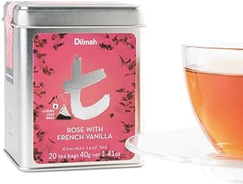 Dilmah Rose With French Vanilla  Ceylon Loose Leaf Black Tea