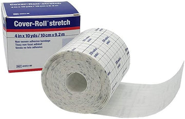 Bsn Medical Cover Roll Stretch, 4" X 10 Yds, Single Roll, White - 50423