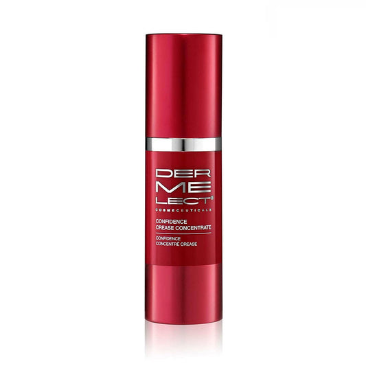 Dermelect Confidence Crease Concentrate- Anti-Aging Serum with Retinol & Hyaluronic to Smooth & Target Fine Lines & Wrinkles, 11 Lines, Frown Lines, Expression Lines, Facial Creases, Crow’s Feet 1