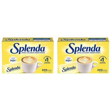 Splenda No Calorie Sweetener, 200 Count Packets (Pack Of 2)
