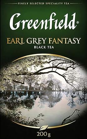 Greenfield Earl Grey Fantasy Leaf Tea Lassic Collection Black Tea Finely Selected Speciality Tea