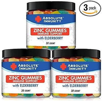 Absolute Nutrition Save 10% - 3 - Pack Immunity Gummies 10%