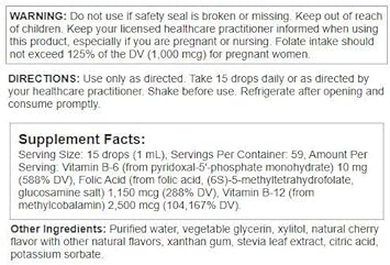 Nutra Biogenesis - Methyl Factors - B12 And Methyl Folate To Help Supp