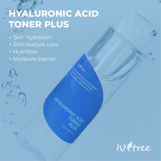 Isntree Hyaluronic Acid Toner Plus 200 6.76 . | Provides Moisture To Dry Skin Deeply | Fully Hydrates & Lock In Moisture