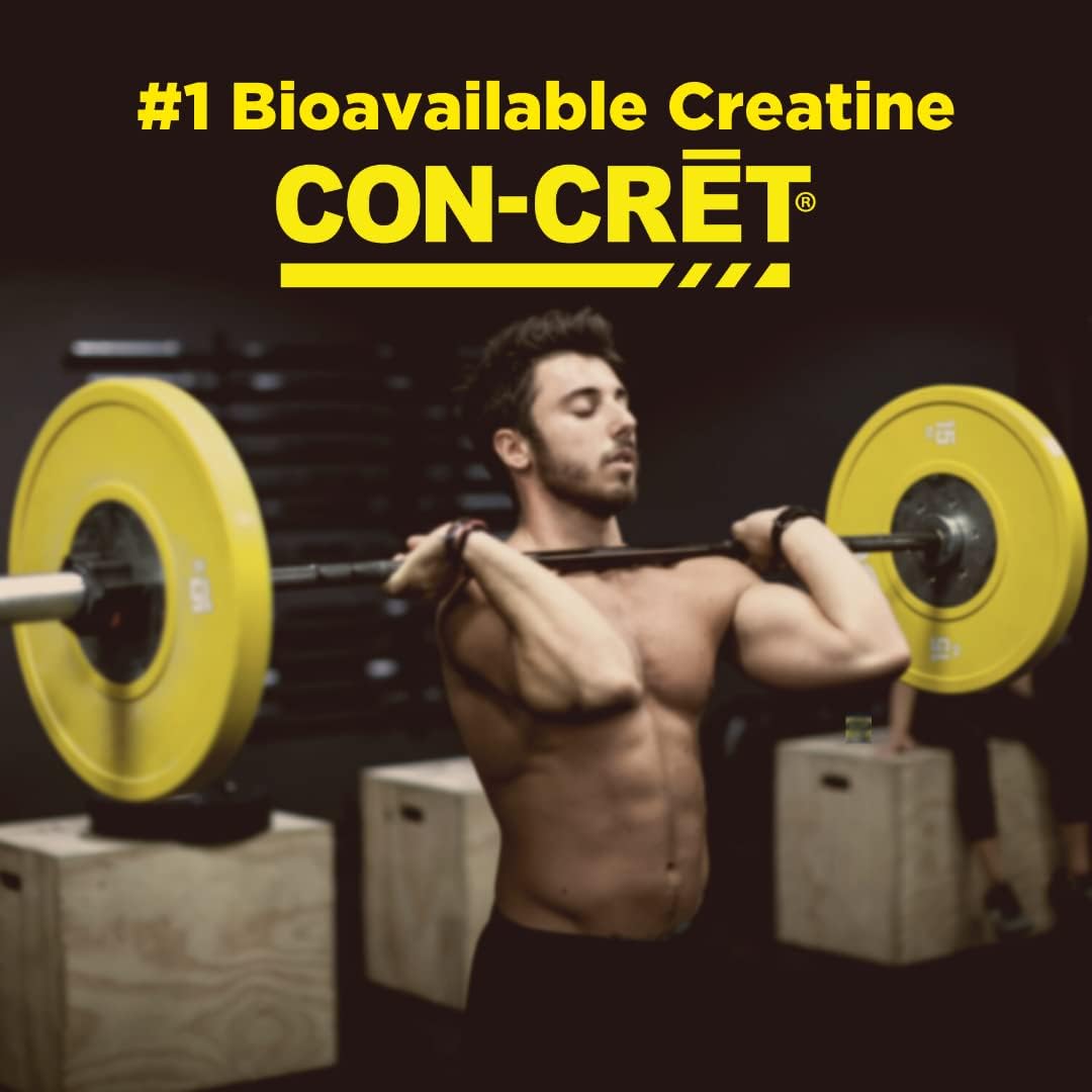 CON-CRET®+ Test, CON-CRET® Patented Creatine HCl Now with T