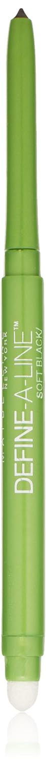 Maybelline New York Define-A-Line Eyeliner, Soft Black, 0.01