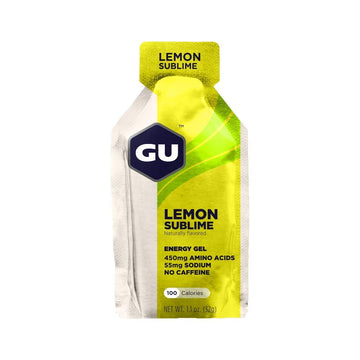 Gu Energy Original Sports Nutrition Energy Gel, 24-Count, Lemon Sublim1.1 Pounds