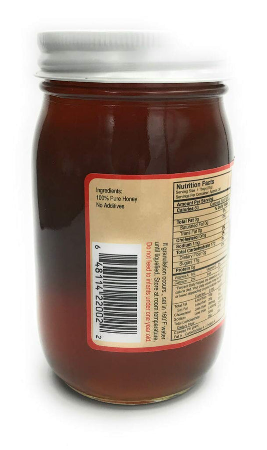 Spring Valley Farms Honey 100 Percent Pure, 22 Oz