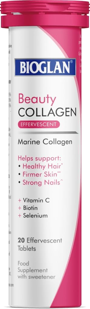 Bioglan Collagen Effervescent | 1000Mg | Hydrolysed Marine Collagen | 100 Grams