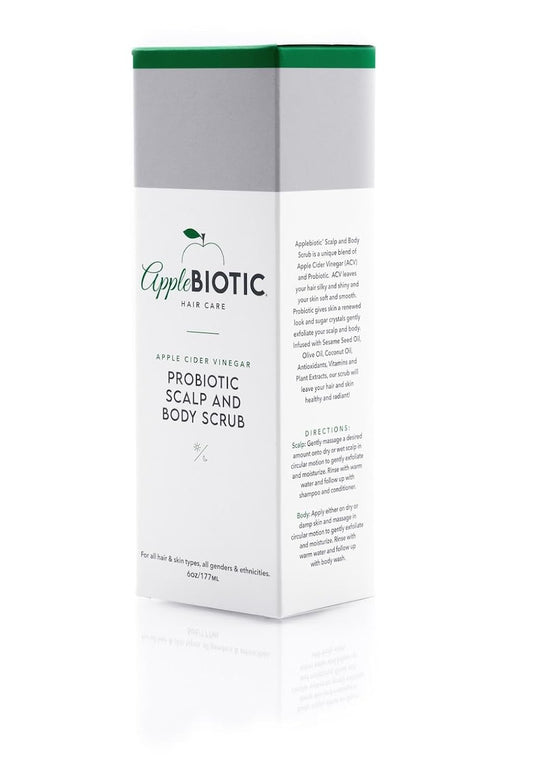 Apple Cider Vinegar Scalp Scrub 2PK - Exfoliating Scalp Treatment with Coconut & Sesame Seed Oils - Moisturizes & Relieves Itchy, aky Skin. Hair Scrub & Scalp Cleanser for Build Up, Healthy Hair