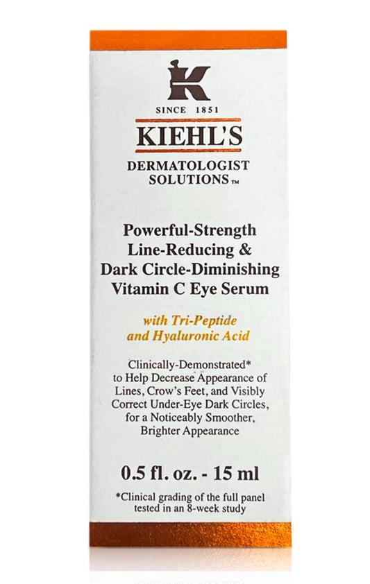 Kiehl's Powerful-Strength Dark Circle Reducing Vitamin C Eye Serum, 0.5 , 42 grams