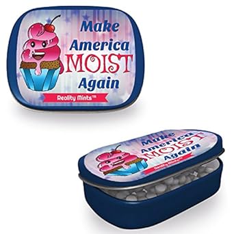 Make America Moist Again Mints Funny Adults Easter Ideas For Grownups Stocking Stuffers Naughty Gags For Friends Pepperm
