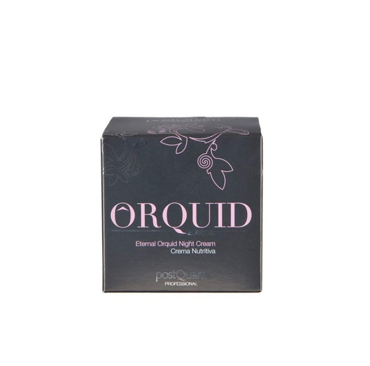 POSTQUAM Professional Eternal Orchid Night Cream 50 - Hyaluronic Acid And Orchid Extract - Spanish Beauty - Skin Care - The Skin Appears Young And Healthy - Combines Peptides And oral Extracts