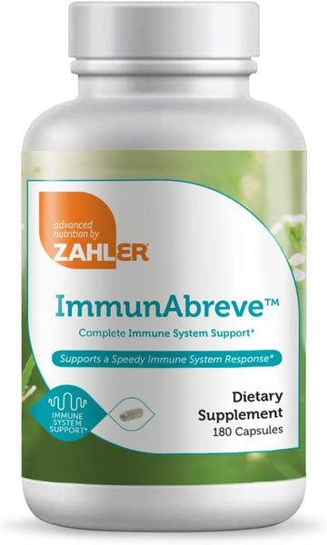 Zahler Immunabreve, Powerful Immune System Support, Contains Vitamin C