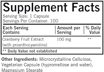 Kirkman Cranberry Super Antioxidant - Hypoallergenic || 100 Vegetarian