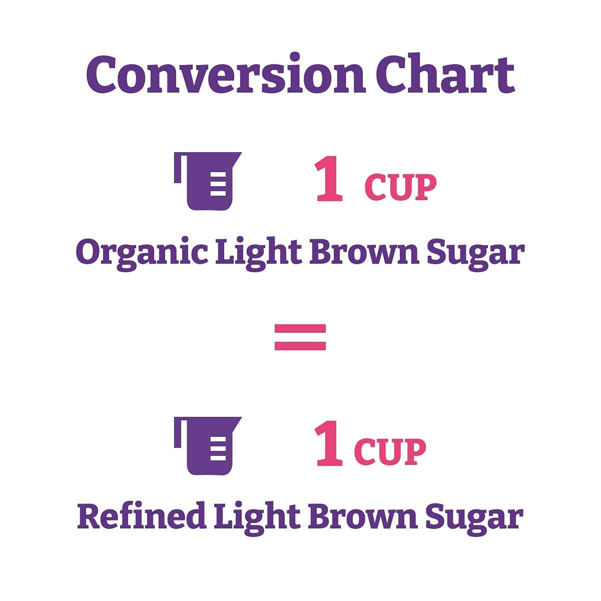 Wholesome Organic Light Brown Sugar, Fair Trade, Non GMO &