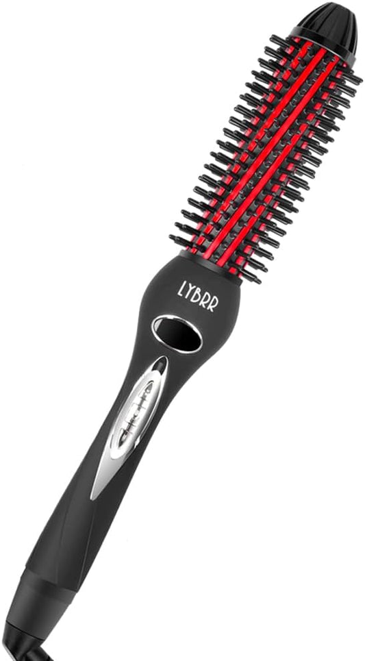 Esupli.com Digital Ceramic Curler Brush for All Hair Types,