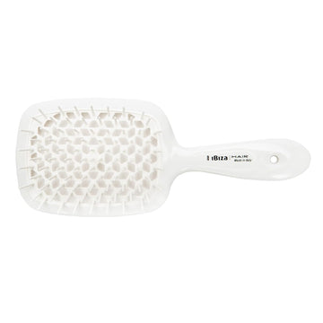 Ibiza Hair Professional AirWave Shower Brush, Use Before, During or After Shower or Pool, Effortlessly Glides Through Any Hair, Adults or Kids, Anti Static, Light Weight & Heat Resistant