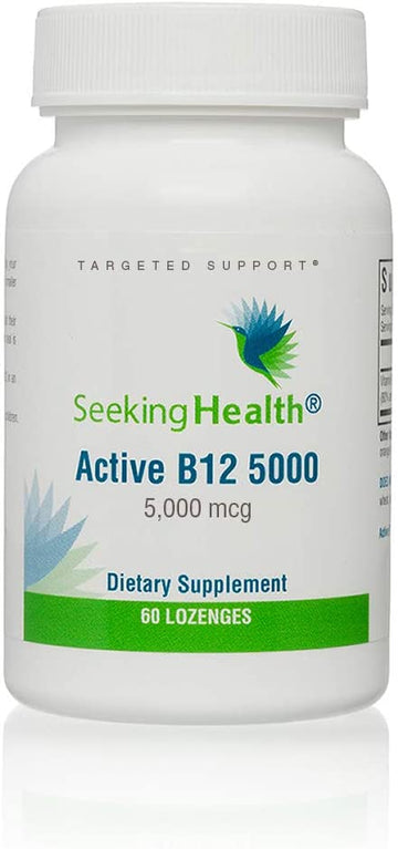 Seeking Health | Active B12 Vitamin Supplement | 5,000 Mcg Lozenge | B Engergy Supplement