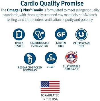 Dr. Sinatra Omega Q Plus MAX β Advanced Heart Health and Hea
