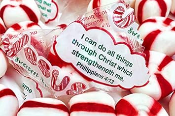 Scripture Candy, Jesus Our Shining Hope Red Ornament Star T