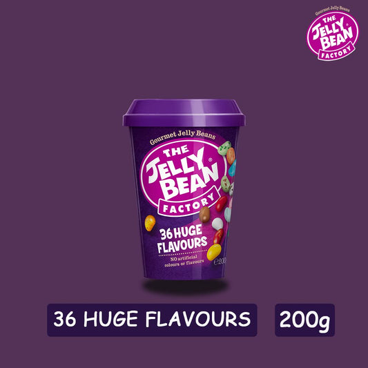 The Jelly Bean Factory - 36 Gourmet Flavours - Cup - 200G