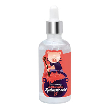 Elizavecca Witch Piggy Hell Pore Control Hyaluronic Acid Serum, 50/1.7  - Facial Serum | Water Face Serum | Face Ample | Real Water Under Eye Serum | Anti-Aging Face Serum | Under Eye Treatment Serum | Not Tested On Animals, No Parabens