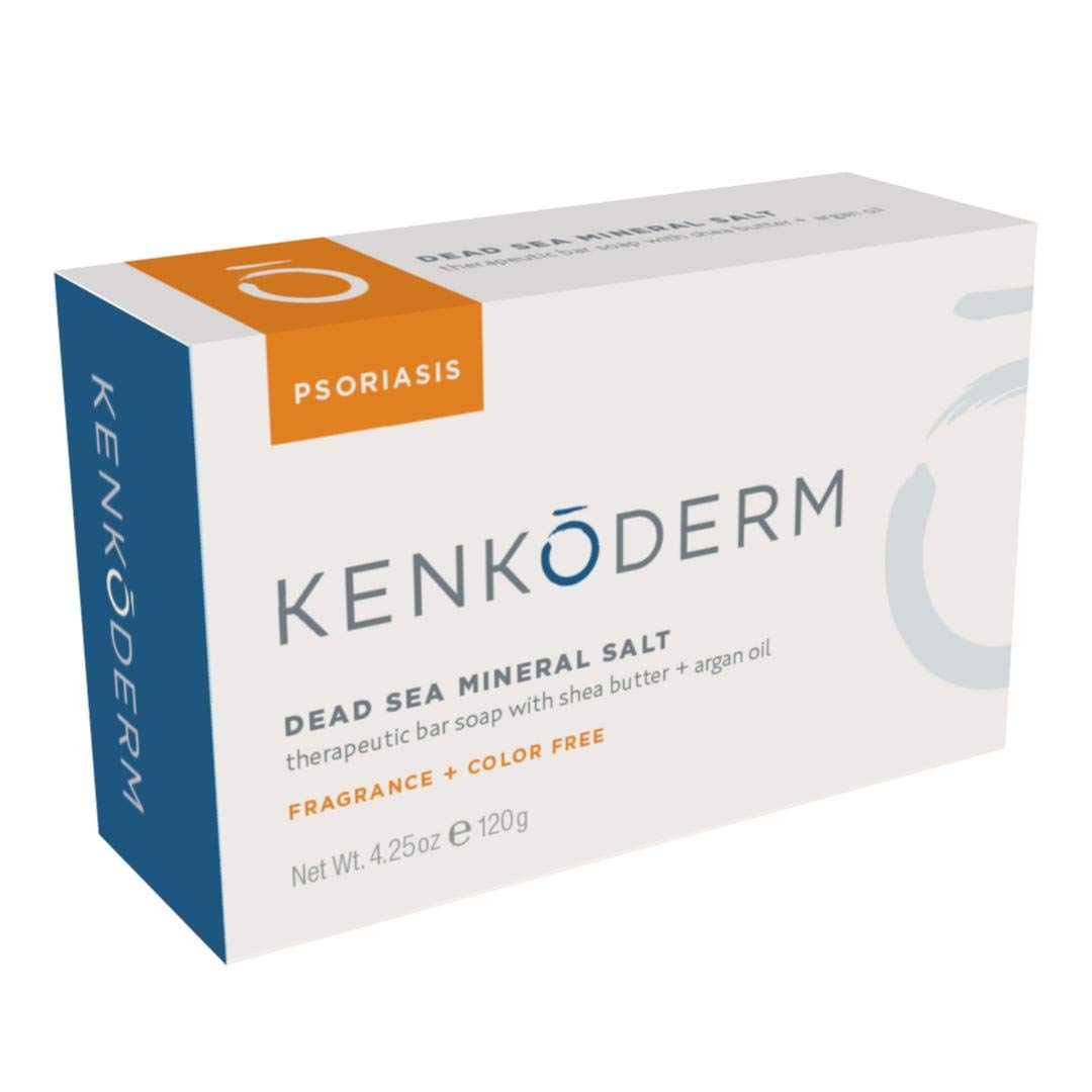 Esupli.com  Kenkoderm Psoriasis Mineral Salt Soap with Argan