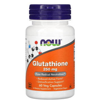Now Foods, Glutathione, 250 Mg Veg Capsules