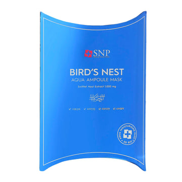 Snp, Bird'S Nest Aqua Ampoule Beauty Mask, 0.84 Fl Oz (25 Ml) Each