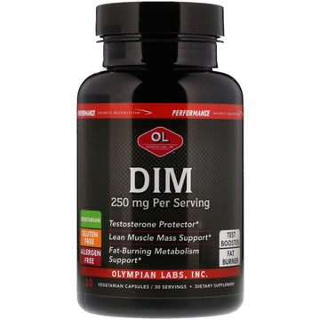 Olympian Labs, Performance Sports Nutrition, Dim, 250 Mg
