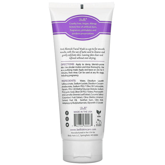 Belli Skincare, Anti-Blemish Facial Wash(191 ml)