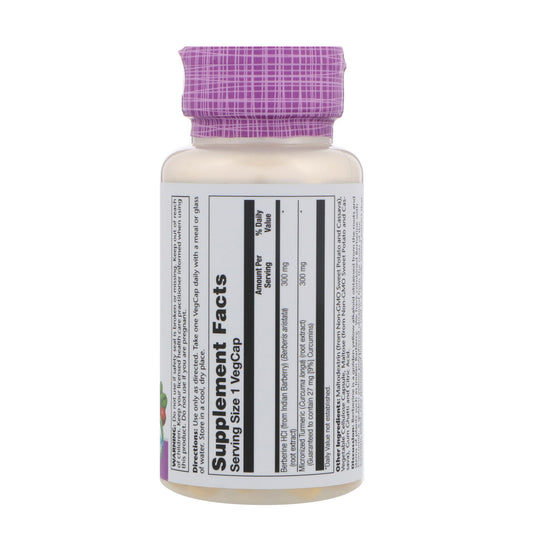 Solaray, Berberine & Curcumin Root Extracts Vegcaps