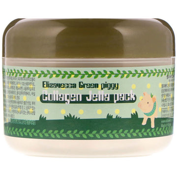 Elizavecca, Green Piggy, Collagen Jelly Pack(100 G)