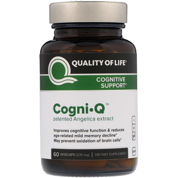 Quality Of Life Labs, Cogniúq, Cognitive Support, 200 Mg