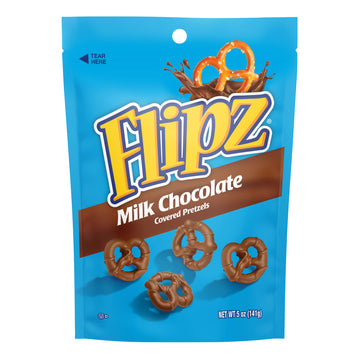 Flipz Milk Chocolate Dipped Pretzels