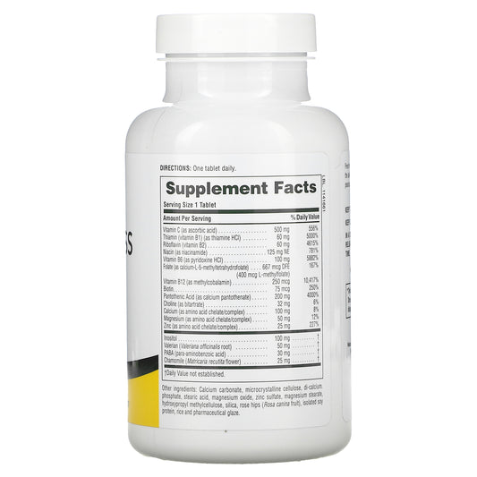 Nature'S Plus, Mega-Stress, Sustained Release Tablets