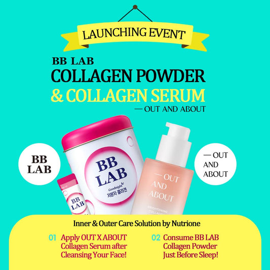 Bb Lab Good Night Marine Collagen Powder(1M Supply) And Out