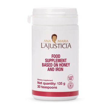 Ana Maria Lajusticia - Iron With Honey - Food Supplement - 135G (30 Te