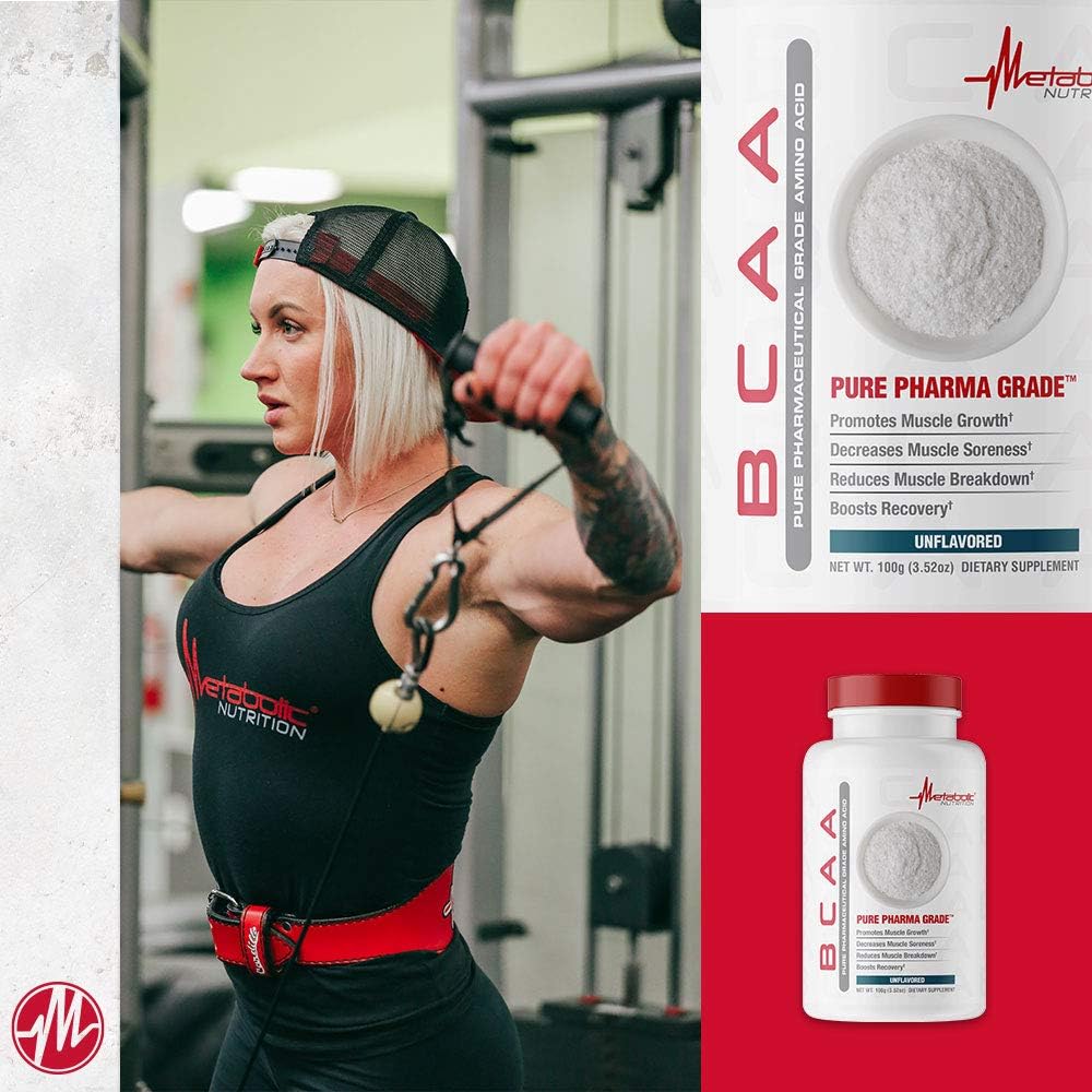 Metabolic Nutrition BCAA, 100 Grams Powder