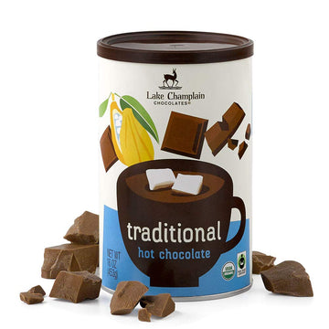 Lake Champlain Gourmet Traditional Hot Chocolate Mix, 16 Servings  (2 Pack)