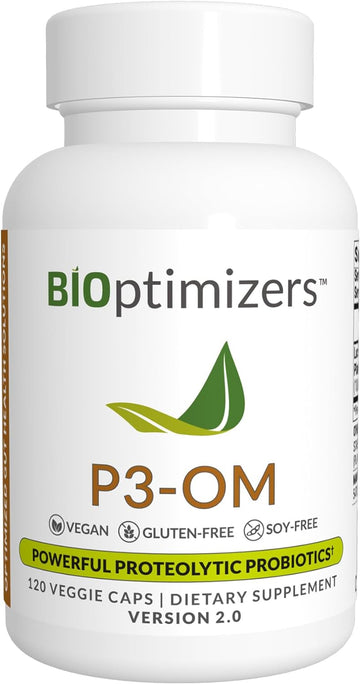 Bioptimizers P3-Om Proteolytic Prebiotics & Probiotics Supplement  La