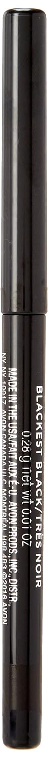 Avon Glimmersticks Eye Liner, Blackest Black 0.01  (Pack of 3)